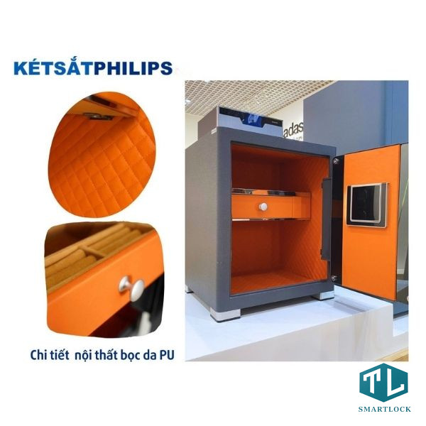 Két sắt thông minh Philips SBX601-4B0 29.5KG