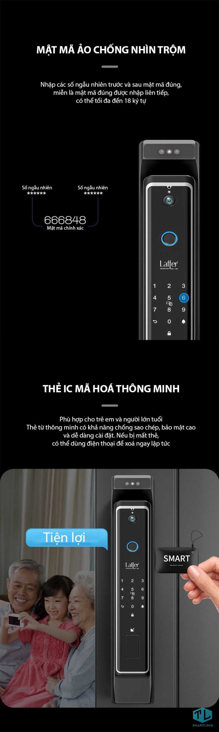 Khóa Thông Minh Laffer FD06 Nhận Diện Gương Mặt 3D, Tích Hợp Camera 13 Khóa Thông Minh Laffer FD06 Nhận Diện Gương Mặt 3D, Tích Hợp Camera