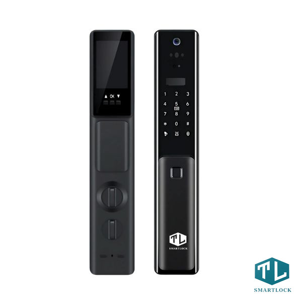 Khóa vân tay TLFD01 nhận diện khuôn mặt Face ID 3D, vân tay sinh trắc học, mã số, thẻ từ và chìa khóa cơ