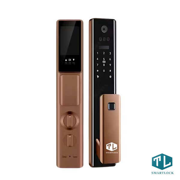Khóa vân tay TLFD01 nhận diện khuôn mặt Face ID 3D, vân tay sinh trắc học, mã số, thẻ từ và chìa khóa cơ