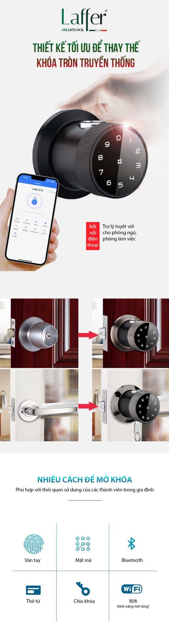 Khóa Vân Tay Cửa Gỗ Laffer B12 9 Khoa van tay cua go Laffer B12 1 549x2048 1