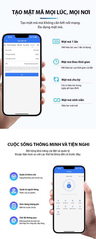 Khóa Vân Tay Cửa Gỗ Laffer LC02 15 Khoa van tay cua go Laffer LC02 5 324x800 1