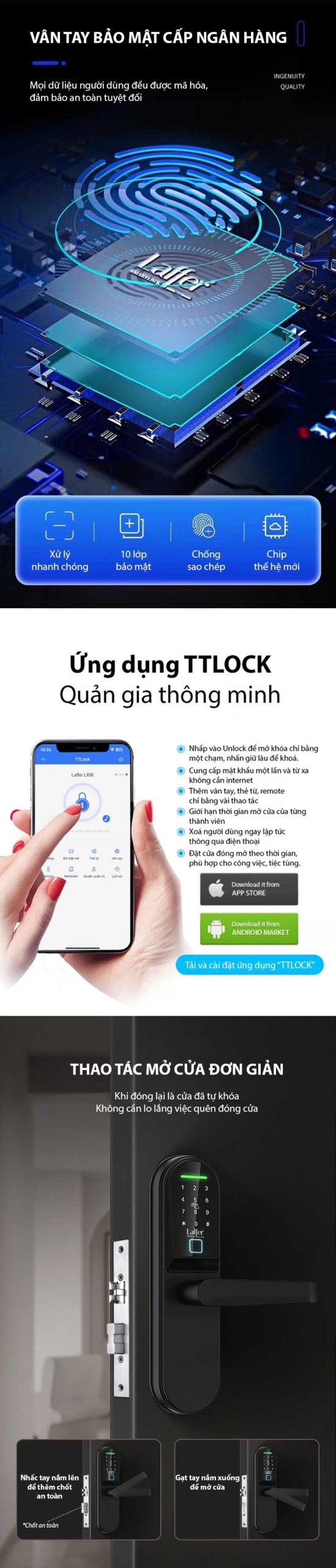 Khóa Vân Tay Cửa Gỗ Laffer LX06 10 Khoa van tay cua go Laffer LX06 2 scaled