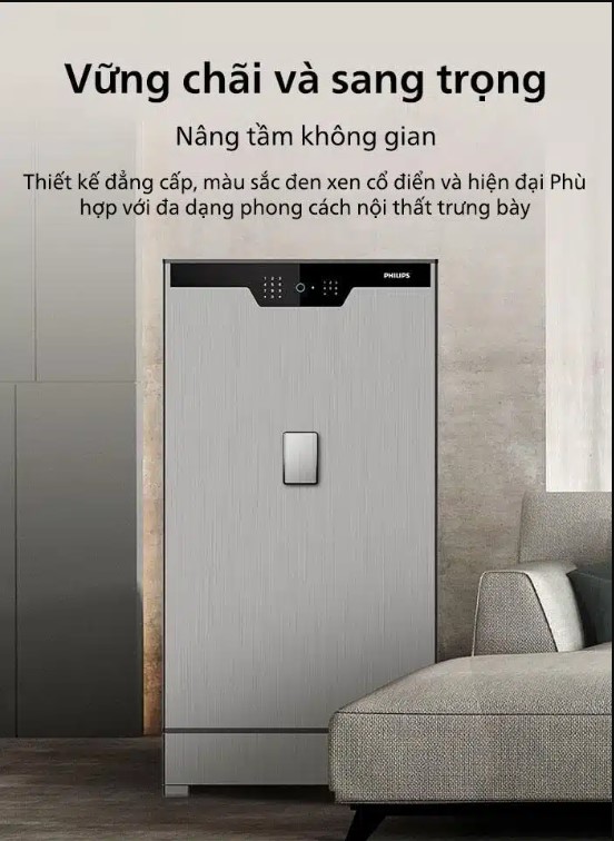 Két sắt thông minh Philips SBX702-CBX chính hãng
