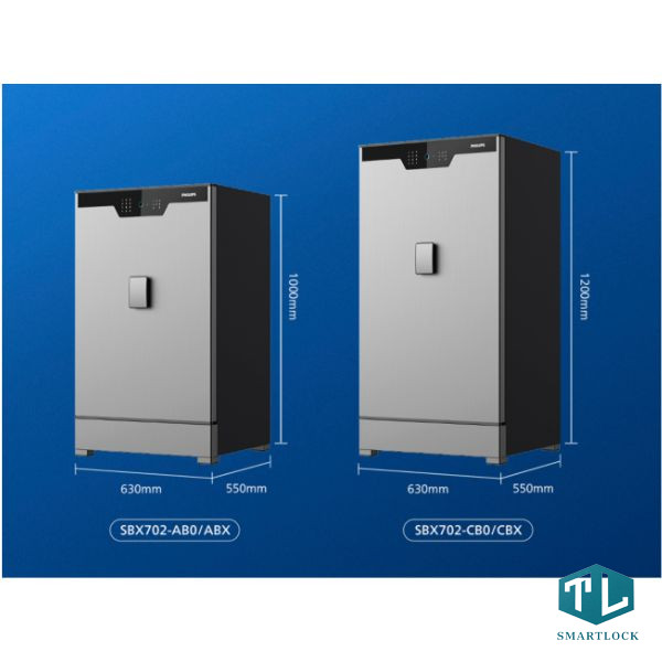 Két Sắt Thông Minh Philips SBX702-ABX 196kg 19 Két sắt thông minh Philips SBX702-ABX chính hãng