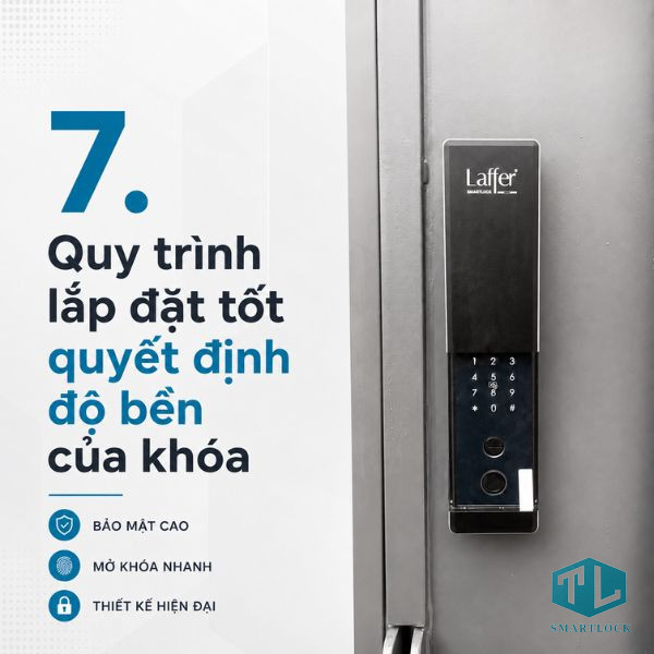 Khóa vân tay Bình Thạnh: Cách chọn đúng loại khóa theo từng loại cửa 7 Khóa thông minh Laffer chính hãng tại Việt Nam chuyên cung cấp khóa vân tay Bình Thạnh