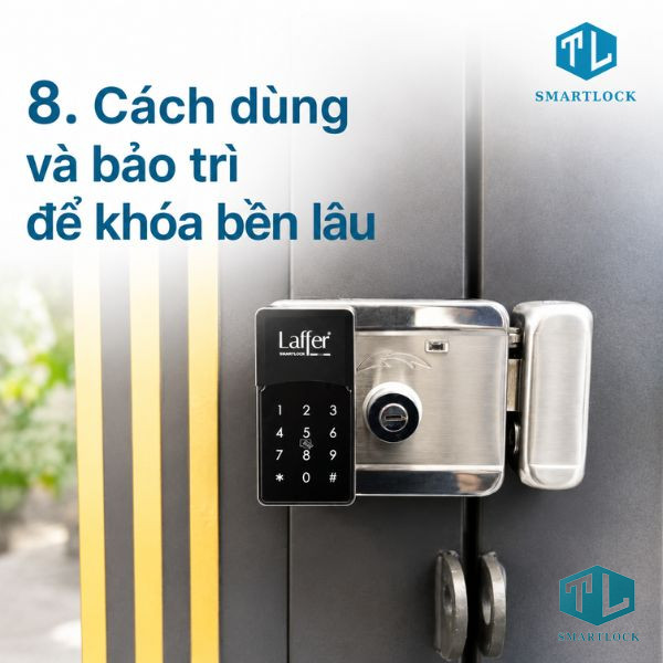 Khóa vân tay Bình Thạnh: Cách chọn đúng loại khóa theo từng loại cửa 8 Khóa thông minh Laffer chính hãng tại Việt Nam chuyên cung cấp khóa vân tay Bình Thạnh
