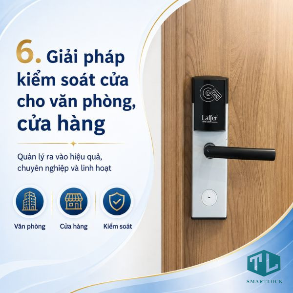 Khóa vân tay Quận 1 – Giải pháp an ninh hiện đại cho nhà ở và văn phòng 6 Khóa vân tay Quận 1 chính hãng