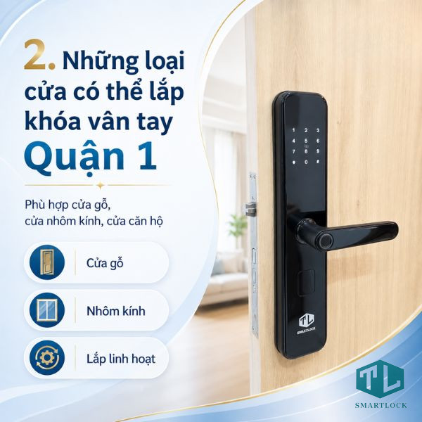Khóa vân tay Quận 1 – Giải pháp an ninh hiện đại cho nhà ở và văn phòng 2 Khóa vân tay Quận 1 chính hãng
