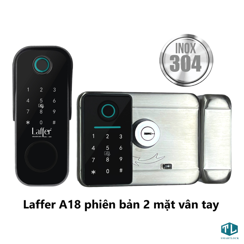 KHÓA VÂN TAY CỬA CỔNG LAFFER A18 2F