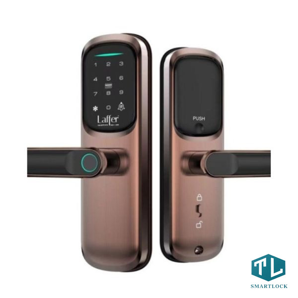 Khóa vân tay cửa gỗ Laffer LX02 Trải nghiệm sự tiện lợi tối đa với 5 phương thức mở khóa tích hợp