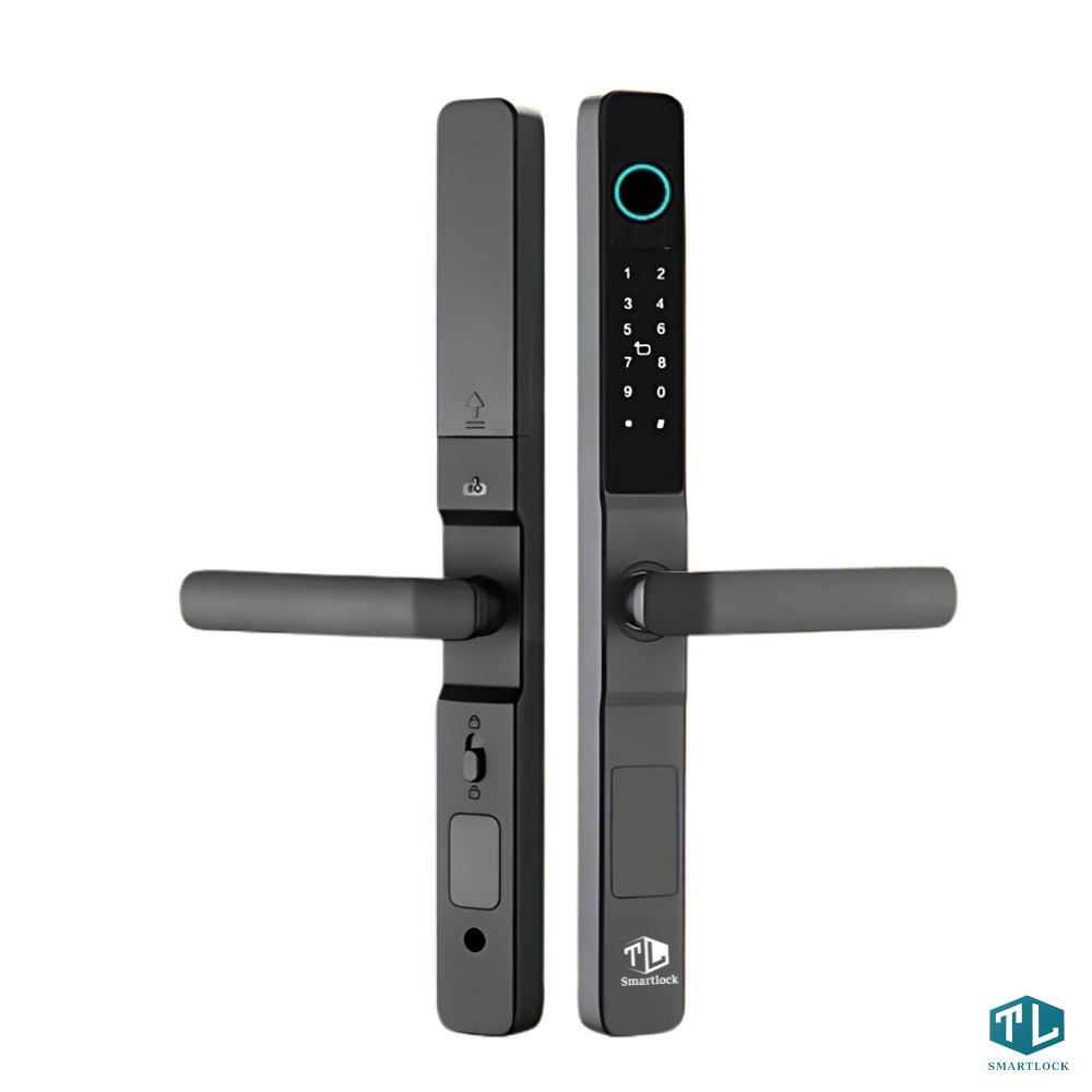 KHÓA VÂN TAY CỬA NHÔM TL02