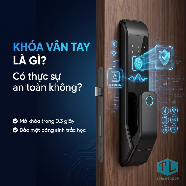 Khóa vân tay là gì? Có thực sự an toàn không?