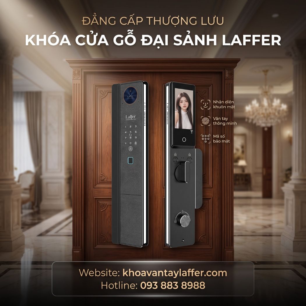 Giới thiệu kênh bán hàng Khóa vân tay Laffer chính hãng tại Việt Nam