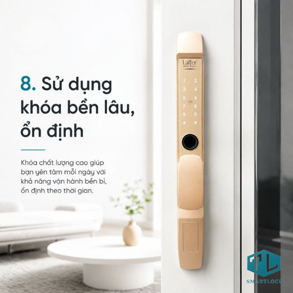 Khóa vân tay Laffer Việt Nam chuyên cung cấp khóa vân tay quận 3 chính hãng