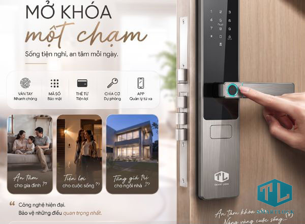 Khóa vân tay thông minh – Giải pháp an ninh hiện đại, tiện lợi cho nhà ở 2 Khóa vân tay thông minh - Giải pháp an ninh hiện đại, tiện lợi nhà ở