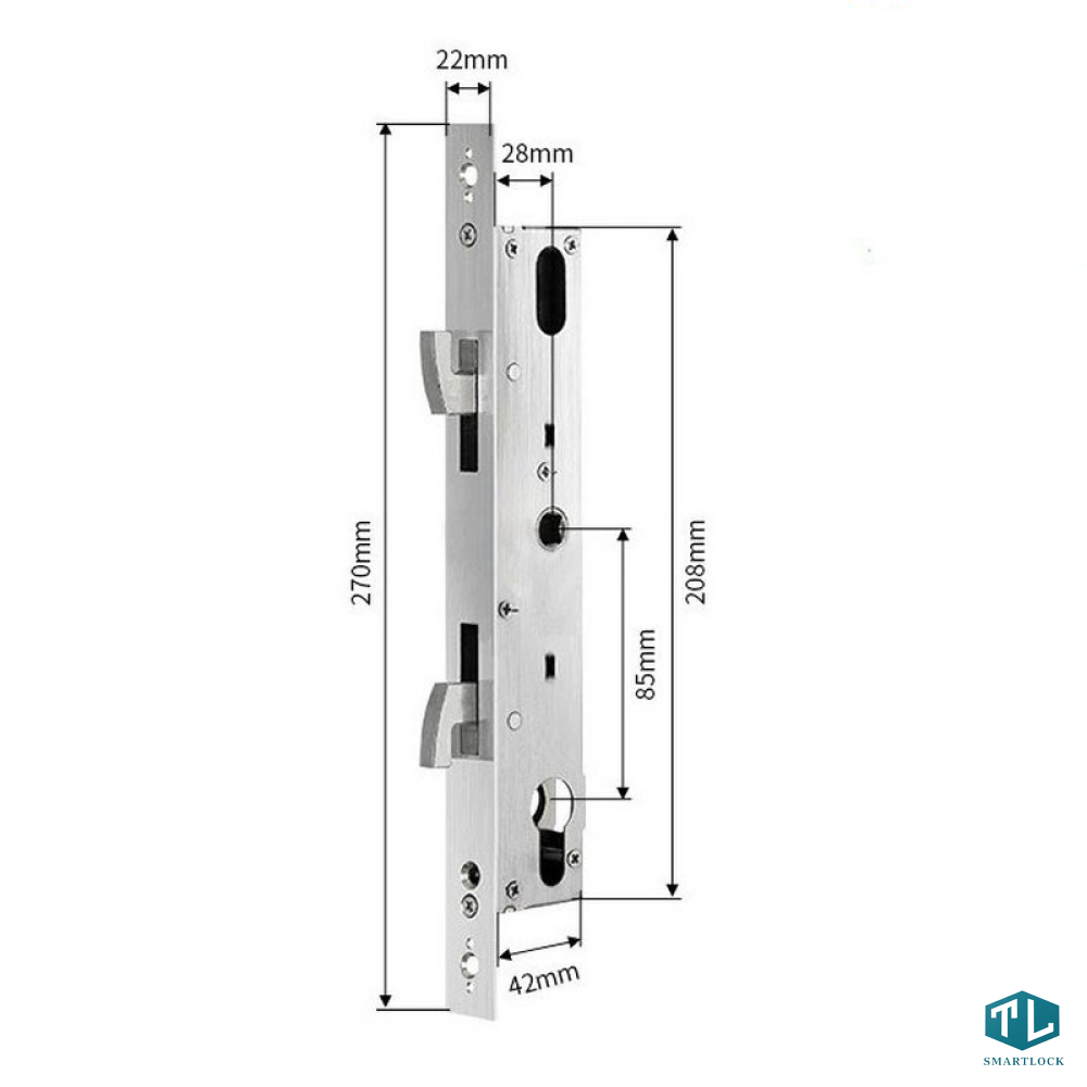 RUỘT KHÓA 2585 ( INOX 304)
