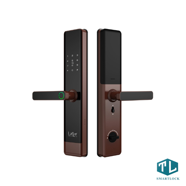Khóa Vân Tay Cửa Gỗ Laffer LC02 18 Khóa vân tay cửa gỗ Laffer LC02 thiết kế nhôm nguyên khối